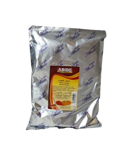 Acide Citrique ABIDO 1Kg