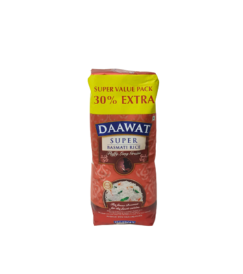 Super Basmati Rice DAAWAT 1Kg