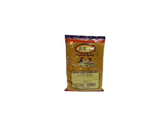 MADRAS CURRY POWER MILD. RAAJ 400g