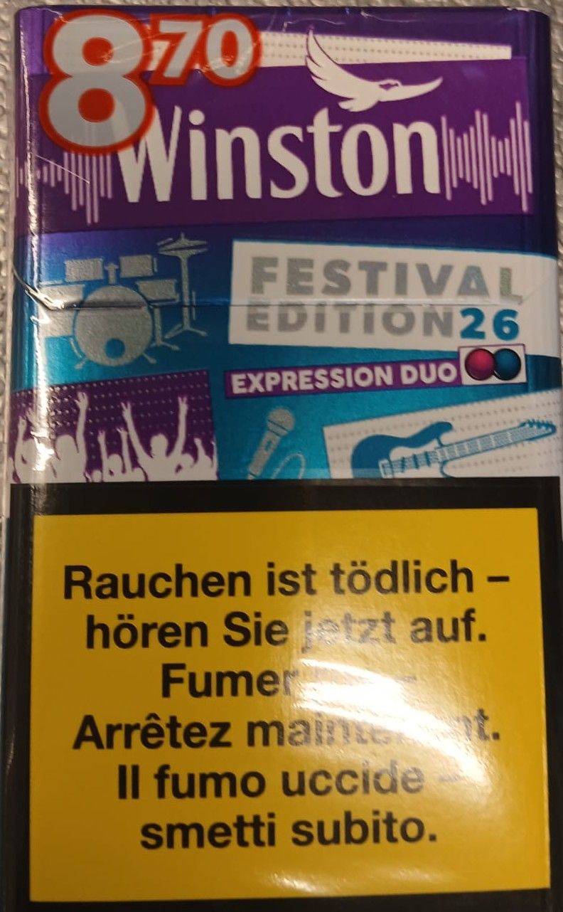 Winston Expression Duo  (Paquet ou Cartouche)