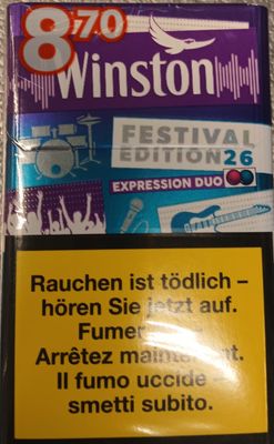 Winston Expression Duo  (Paquet ou Cartouche)
