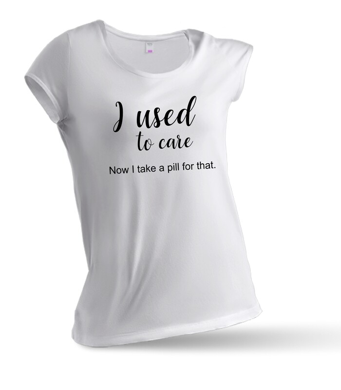 I used to care - Damen T-Shirt