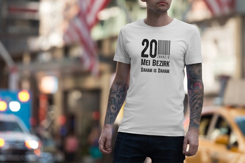 Mei Bezirk - Alle 23 Wiener Bezirke - Herren T-Shirt