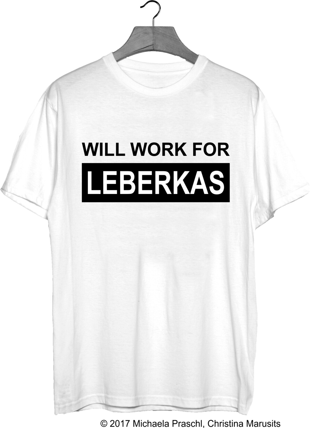Will work for Leberkas - Herren T-Shirt