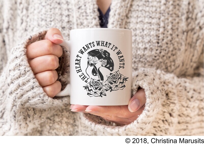 The heart wants - Tasse