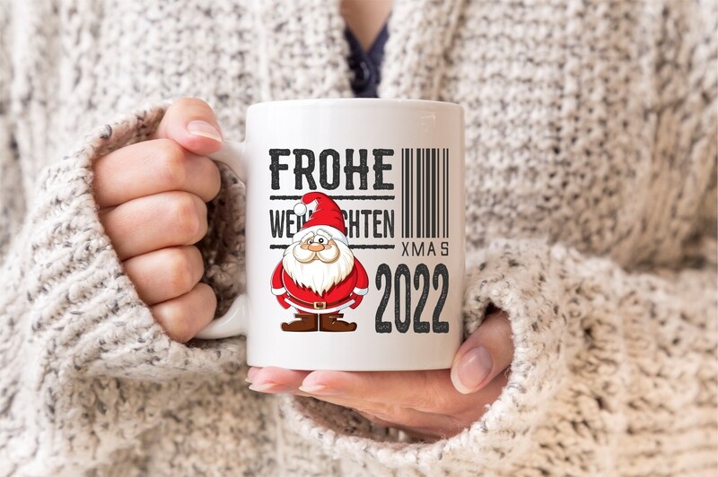 Frohe Weihnachten - Tasse