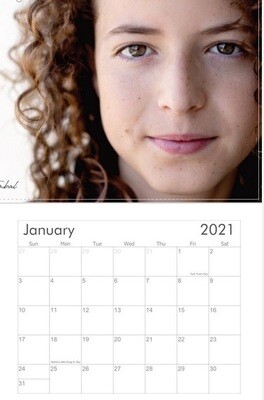 Photo shoot + Wall calendar