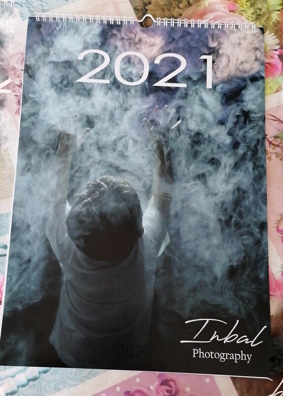 Wall calendar - A3 Inbal streets photography