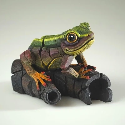 SALE 10% off Edge African Tree Frog (Rainbow Green)