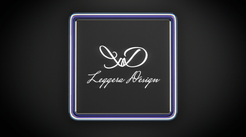 Branded Video - Glass & Chrome Logo Branded Video - Glass & Chrome Logo