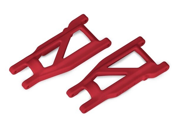 3655L - Suspension arms, red, front/rear (left & right), heavy duty (2)