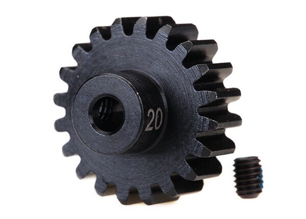 3950X - Gear, 20-T pinion (32-p), heavy duty (machined, hardened steel)/ set screw