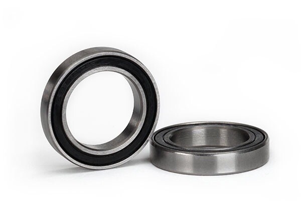 5107A - Ball bearing, black rubber sealed (17x26x5mm) (2)