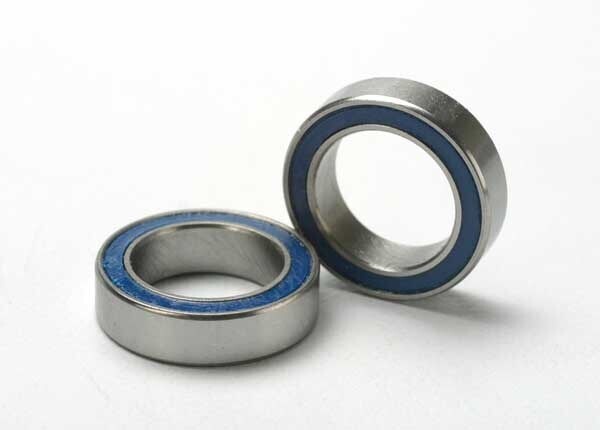 5119 - Ball bearings, blue rubber sealed (10x15x4mm) (2)