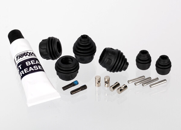 6757 - Rebuild kit, steel-splined constant-velocity driveshafts (includes pins, dustboots, lube, and hardware)
