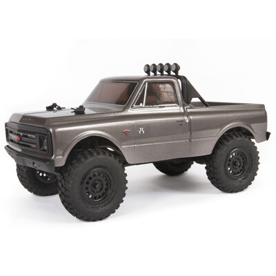1/24 SCX24 1967 Chevrolet C10 4WD Truck Brushed RTR Grn Or Silv