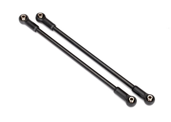 8542X - Suspension link, rear (upper) (heavy duty, steel) (7x206mm, center to center) (2) (assembled with hollow balls)