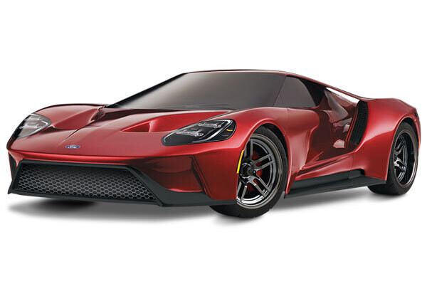 Ford GT�: 1/10 Scale AWD Supercar with TQi Traxxas Link� Enabled 2.4GHz Radio System & Traxxas Stability Management (TSM)