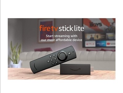 Programmed Fire TV Stick Lite with Alexa Voice Remote Lite (no TV controls) | HD streaming device | 2020 release (New)