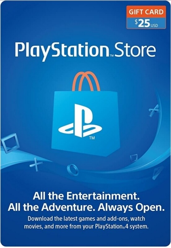 $25 USD PlayStation Store Gift Card [Digital Code]