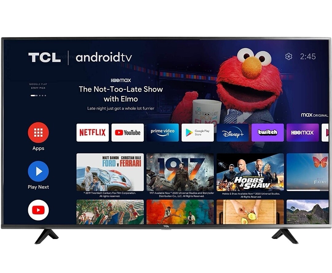 TCL 55-inch Class 4-Series 4K UHD HDR Smart Android TV (New)