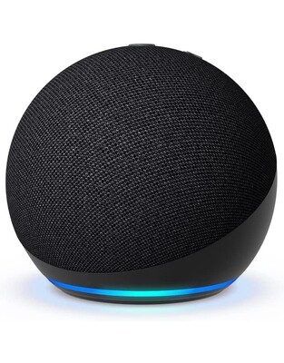 All-New Echo Dot (5th Gen) | With bigger vibrant sound, helpful routines and Alexa | Charcoal