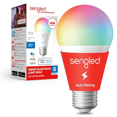 Sengled WiFi Color Changing Light Bulb, Alexa Smart Light Bulb, 60W Equivalent 800LM (New)