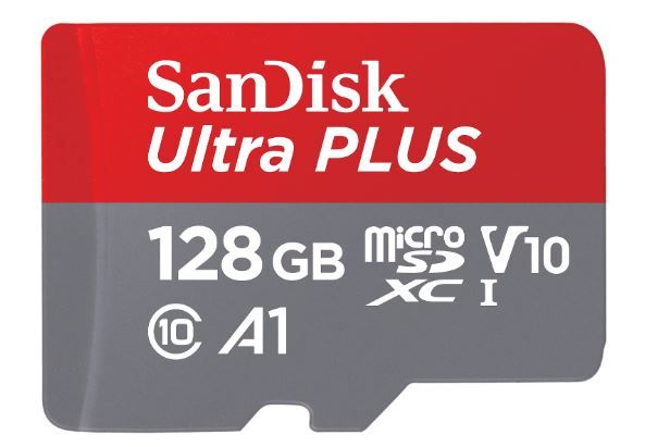 SanDisk 128GB MicroSD HC Ultra Uhs-1 Memory Card (New)