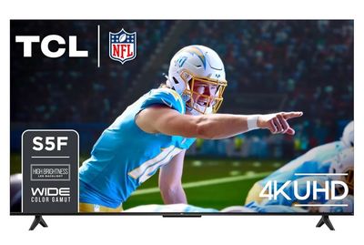 TCL 55-Inch Class S5 UHD 4K LED Smart TV with Fire TV (55S551F, 2024 Model), Dolby Vision, HDR PRO+, Dolby Atmos, Alexa Built-in with Voice Remote, Television (New)