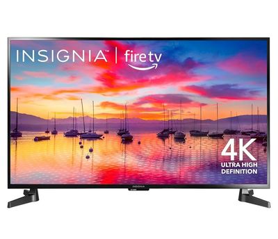 Insignia 43&quot; Class F30 Series LED 4K UHD Smart Fire TV, Voice Remote with Alexa, Stream Live TV Without Cable