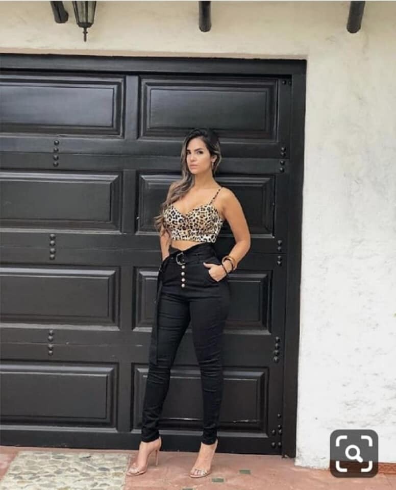 Conjunto pantalón Animal print