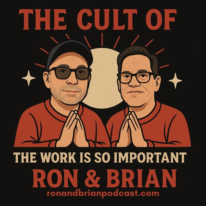 The Cult of Ron & Brian Podcast Stickers