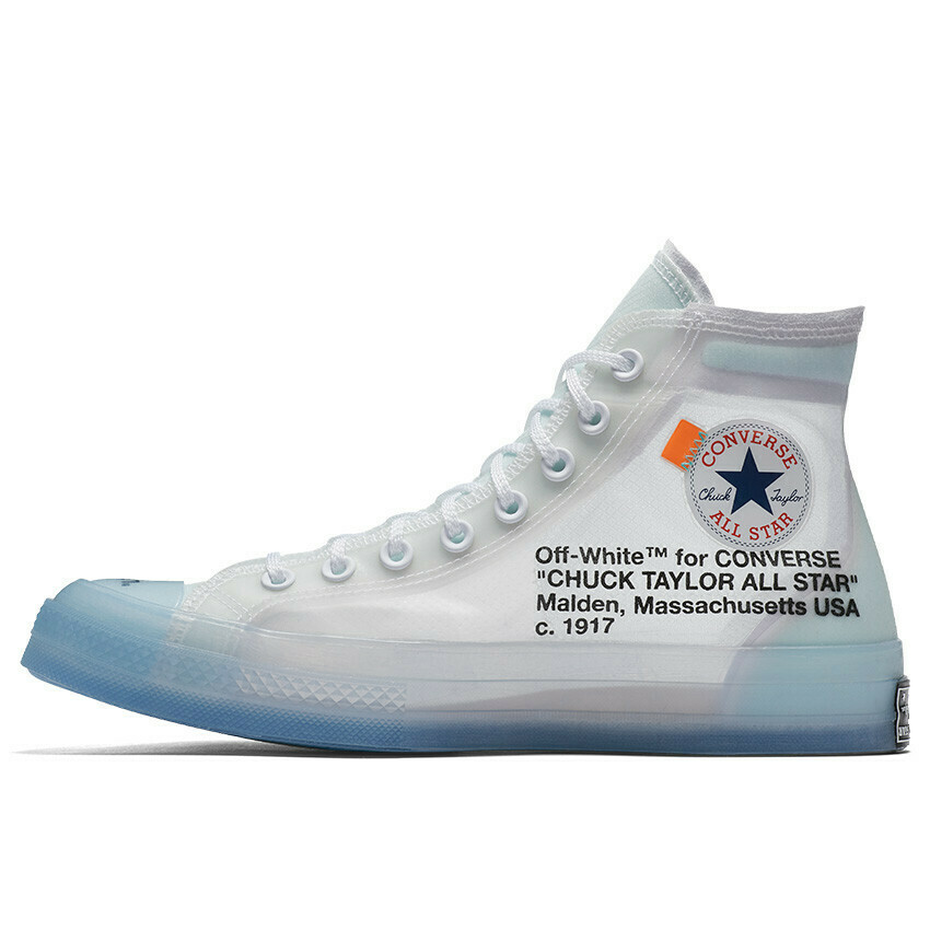 off white high top converse