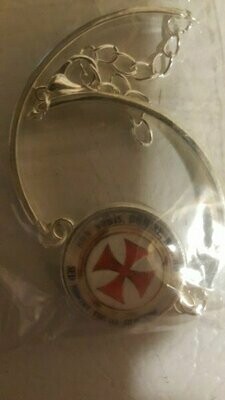 Knights Templar Red Cross Christian Bracelet