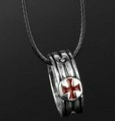 Knights Templar Christian Necklace With Ring