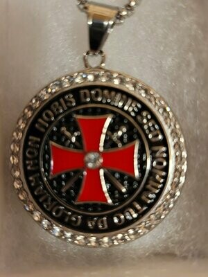 Knights Templar Christian Necklace Medallion