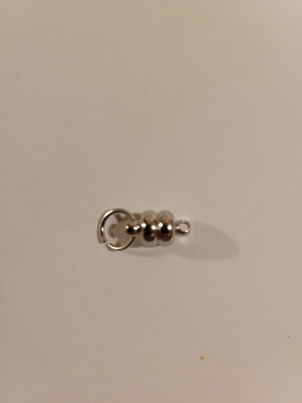 Magnetic Clasps w/Jump Ring Donut Style 6 Pack