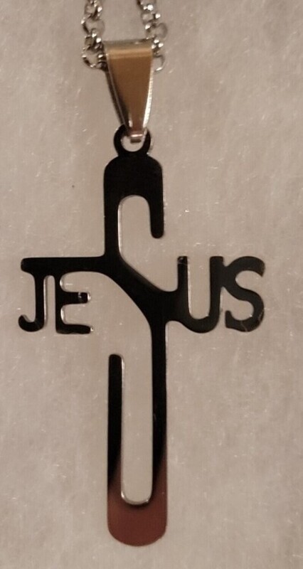 Modern Christian Cross Necklace
