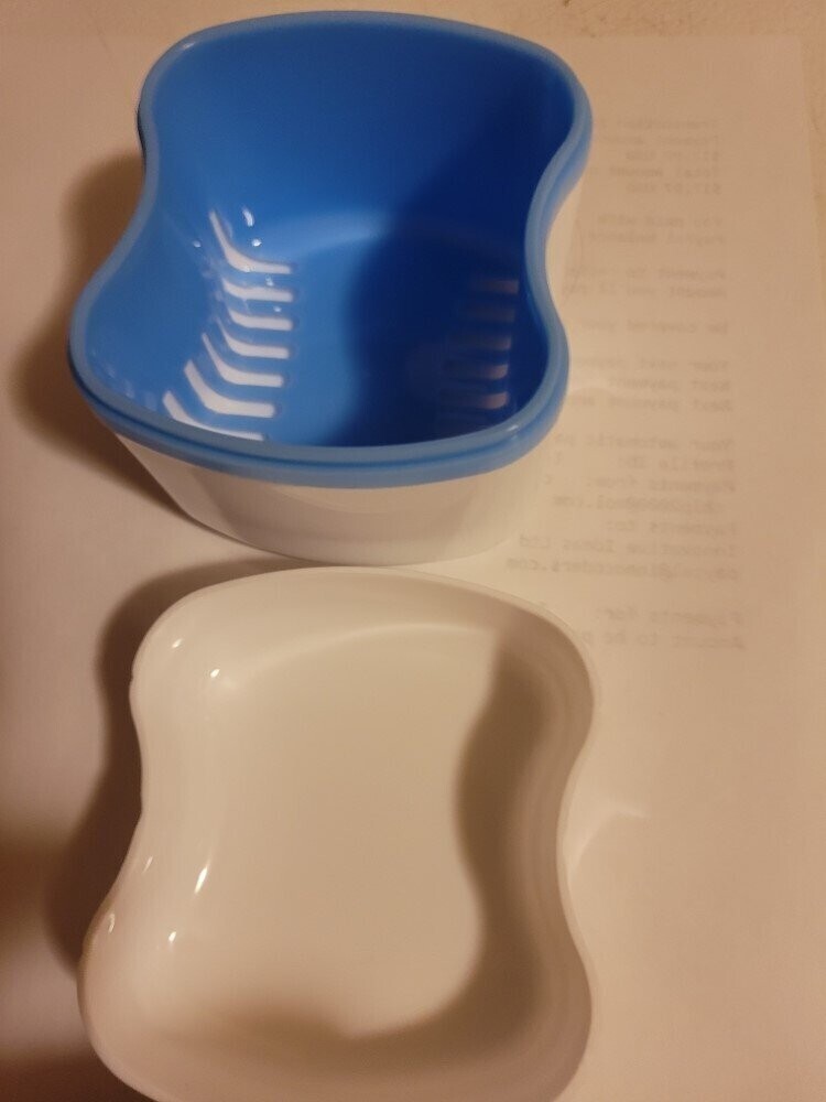 Plastic Dental Denture Case Box