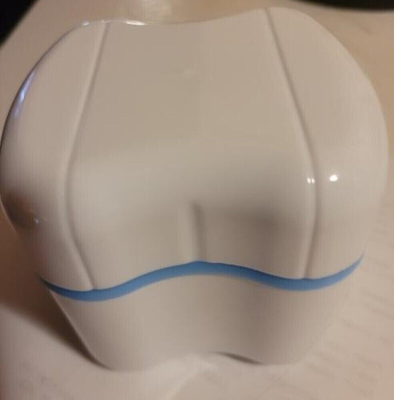 Plastic Dental Denture Case Box