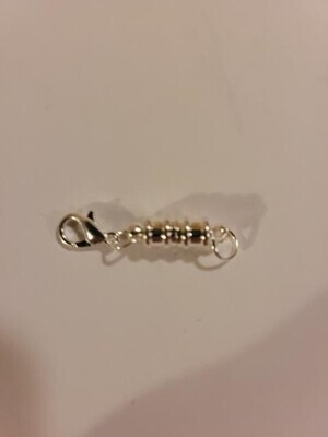 Magnetic Clasp Silver Plated