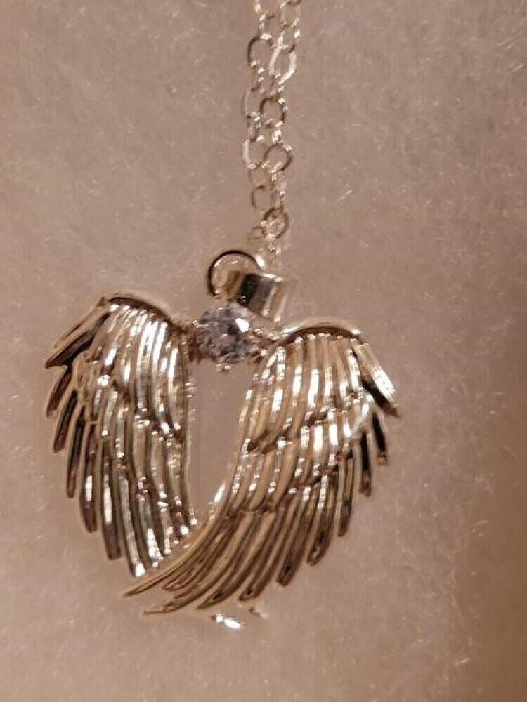 Angel Wing Fashion Pendant Necklace CJ