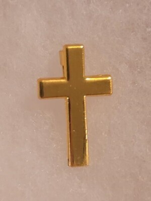 Mini Christian Cross Religious Lapel Pin