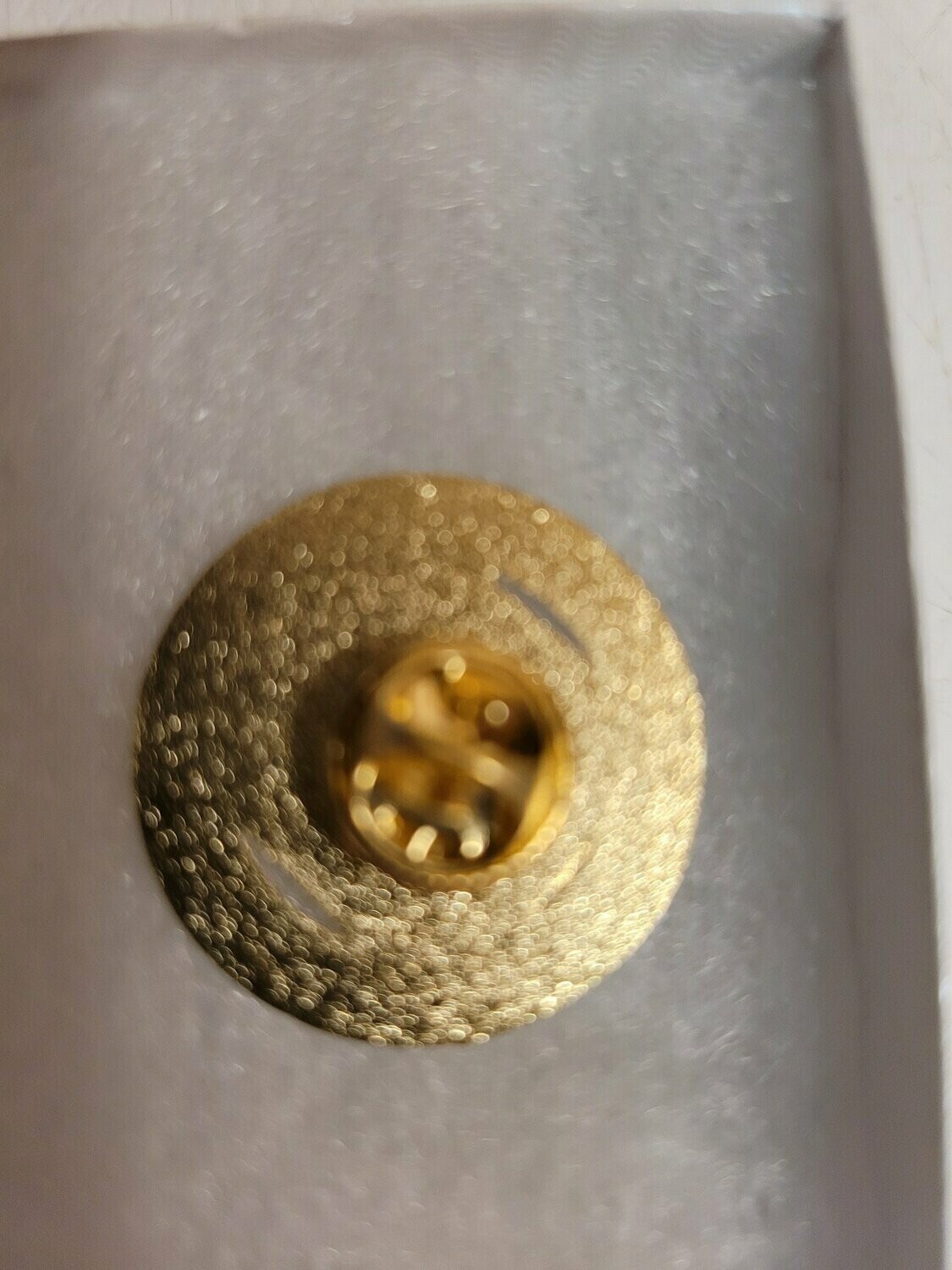 Knight's Templar Circle Cross and Crown Lapel Pin