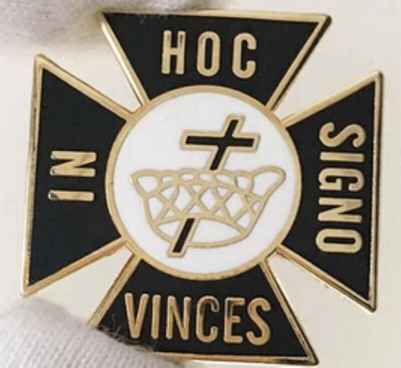 Knights Templar Commandery Lapel Pin