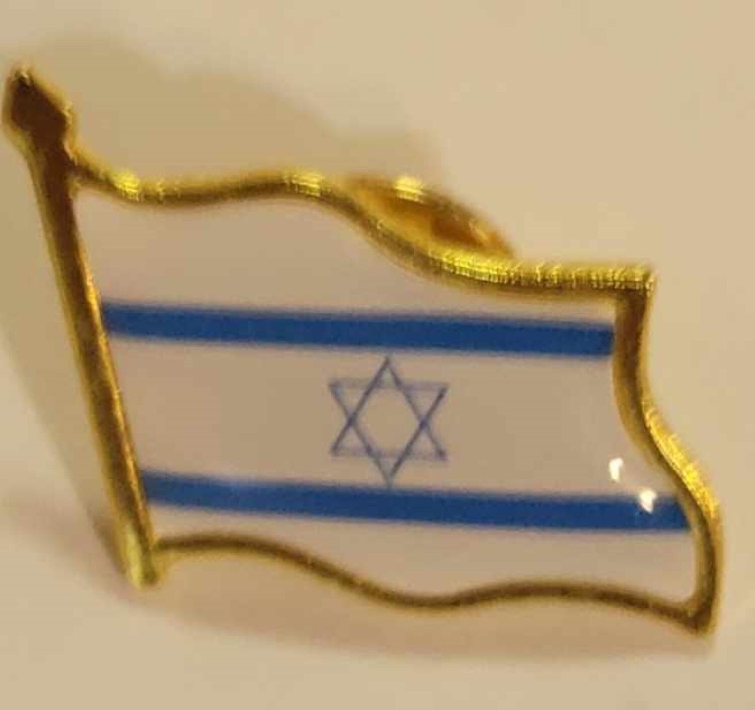 Israel Flag Support Lapel Pin