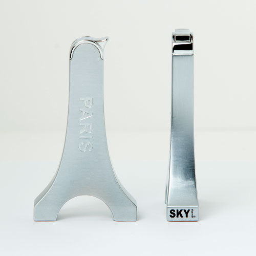 Briquet Tour eiffel Piezo Paris - Silver Métal