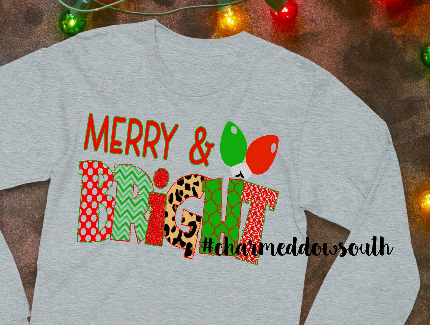 Merry &amp; Bright Christmas Bulbs