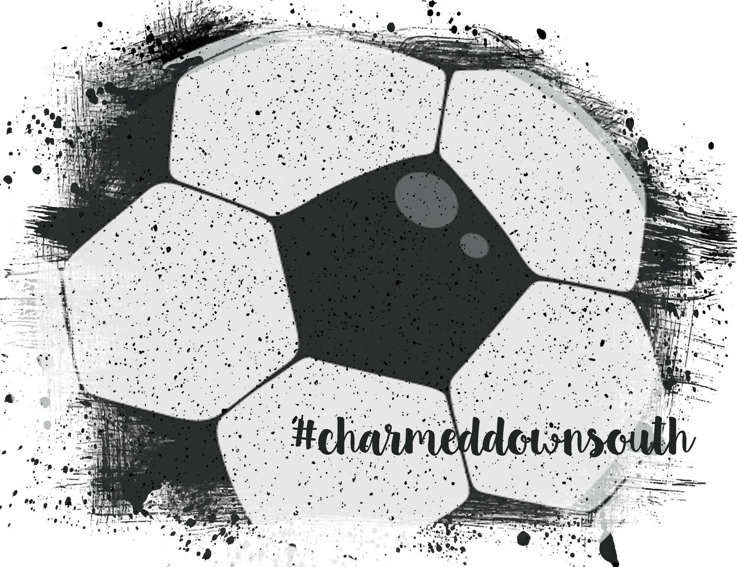 Soccer Distressed Splash