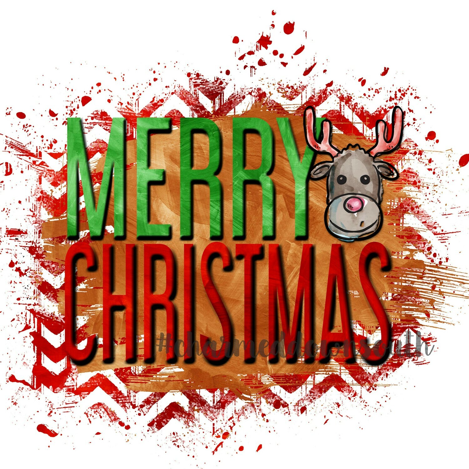 Merry Christmas Reindeer